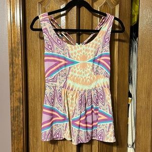 Forever 21 Patterned Tank Top